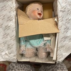 Doll Porcelain “Jessica” Upland Hello Babies I Have 2