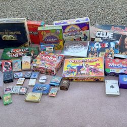 Games Board And Card Games