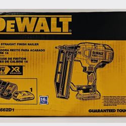 BRAND NEW DEWALT STRAIGHT FINISH NAILER