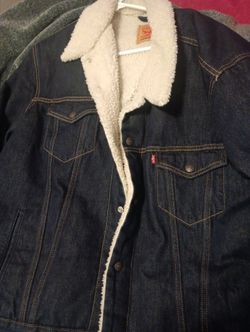 XXL Levi Sherpa trucker jacket