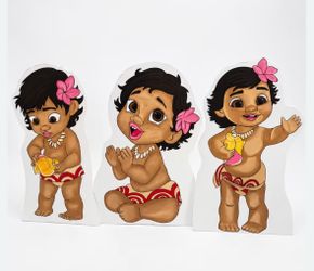 Baby Moana Cardboard Cutout Standee