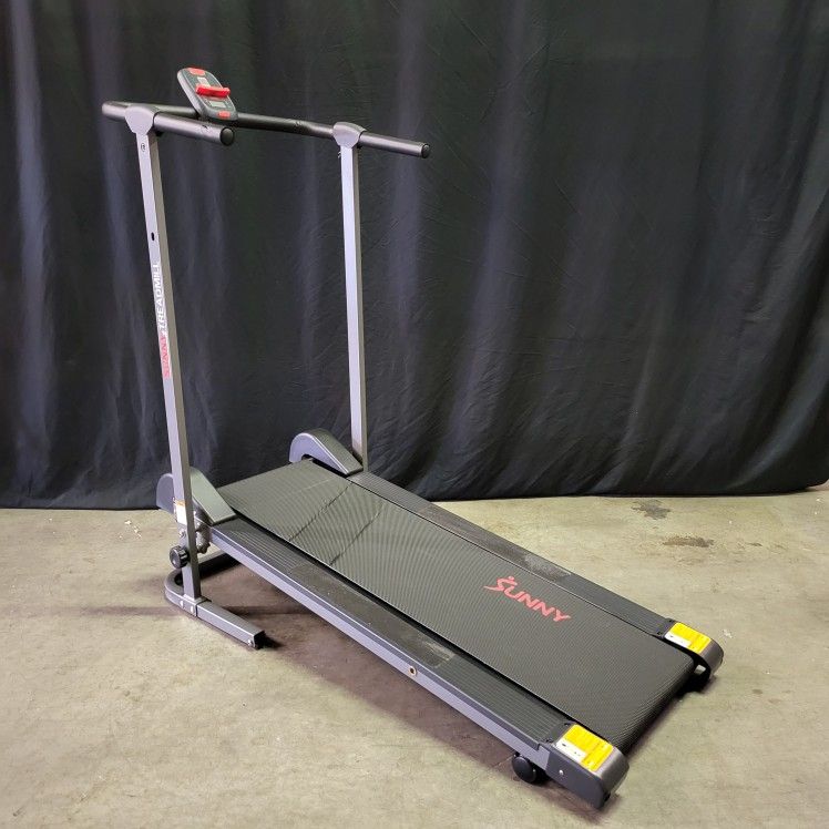 NEW Sunny Health & Fitness Smart Manual Treadmill