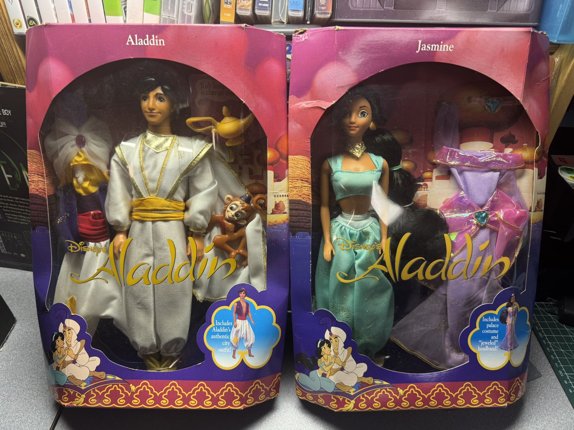 Disney Aladdin And Jasmine - 1992