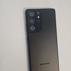 Samsung Galaxy S21 Ultra 5g 128 GB At&t BY Cricked Work Very Well Good Condition 