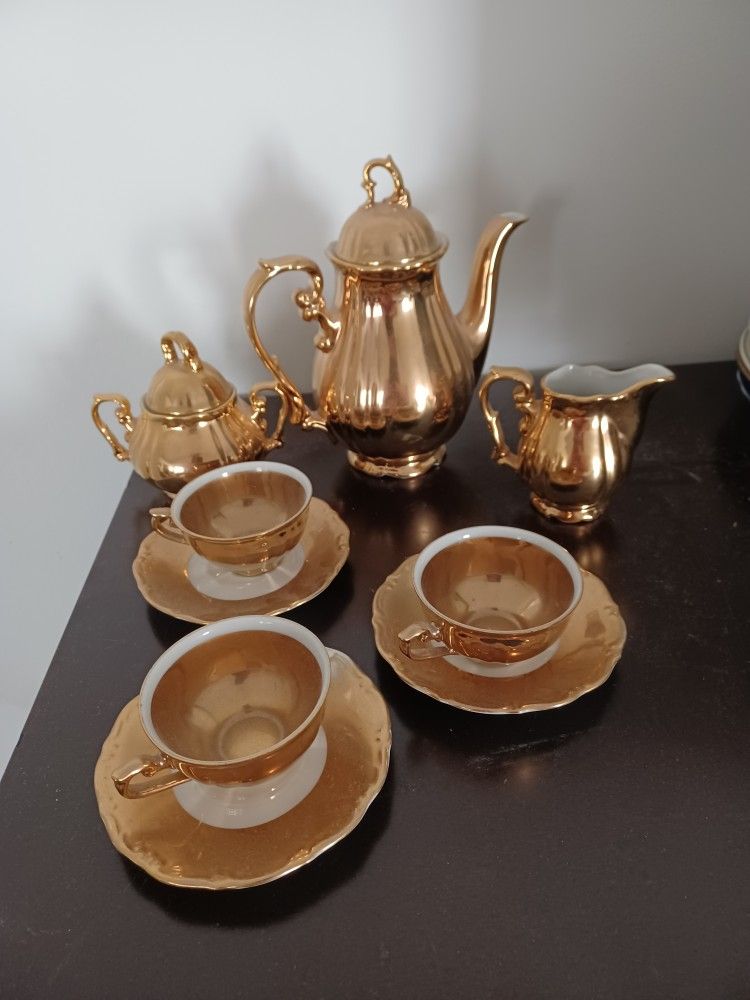 Schlottenhof Bavaria Tea Set Vintage