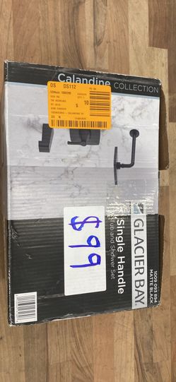Glacier bay single handle Tube and shower set