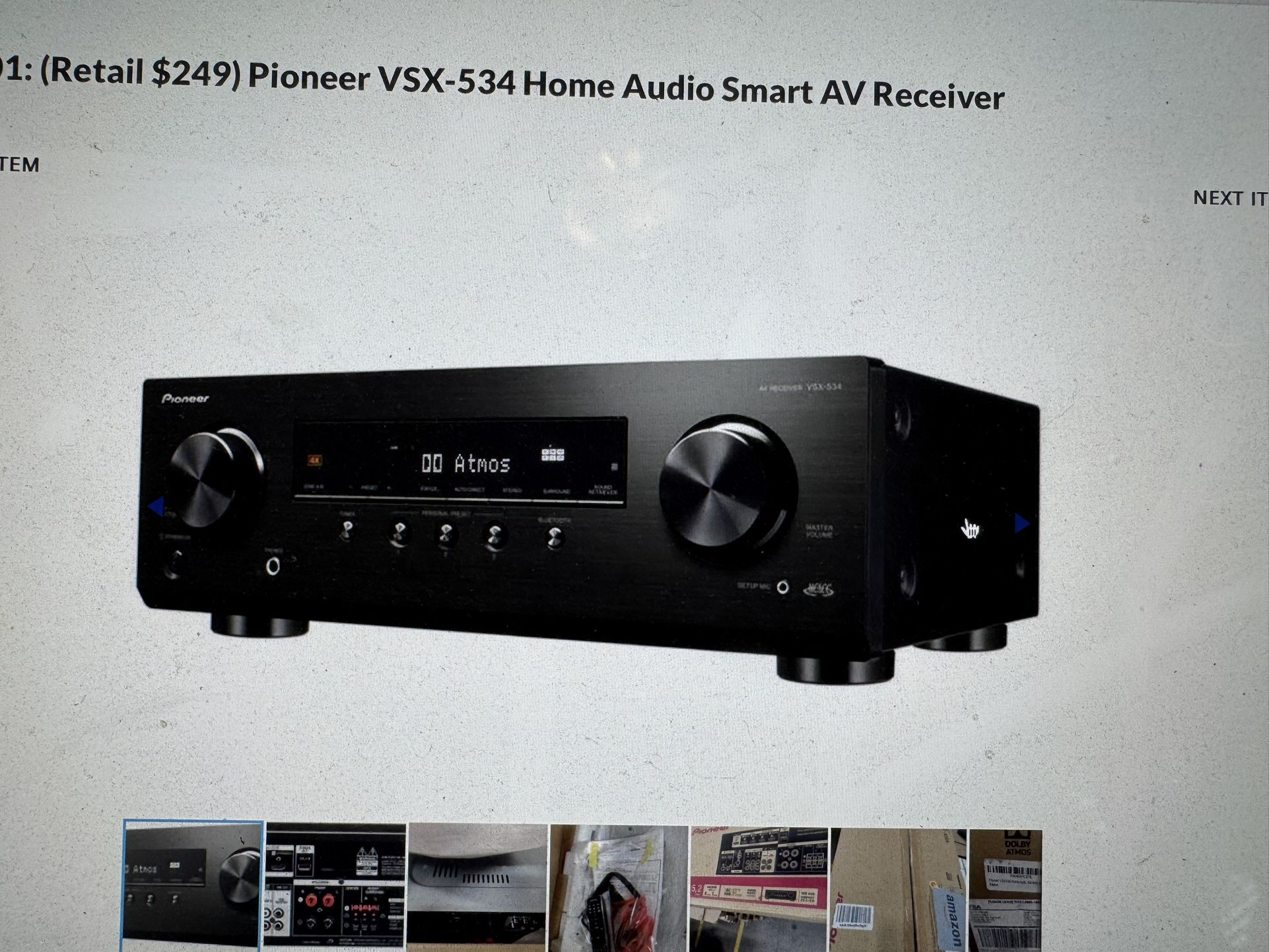 Pioneer receiver