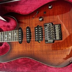 Ibanez j Custom - MINT Condition With Case And COA
