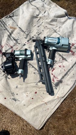 Metabo framing and roofing. Guns.