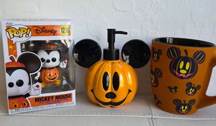 Disney Halloween Pumpkin Mickey Mouse Collection