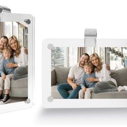Car Sun Visor Photo Holder, Universal Magnetic Photo Clip, Decorate Your Car Visor Clip with Personality(2.4x3.5, 2PCS) 100+ bought in past month