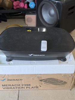 MERACH MR2398 VIBRATION PLATE- 150W- CAPACITY 300LBS