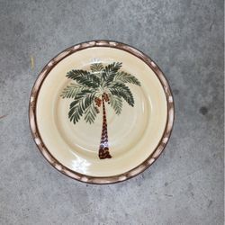 Palm tree small plates