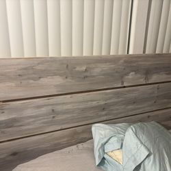 Custom Wood Bed Frame - Queen size