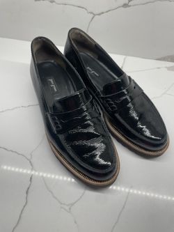 Paul Green Black Patent Leather Loafers Mocassins Womens ggSize 6