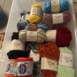 Tub Of Yarn