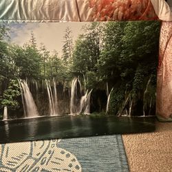 Waterfall Canvas 