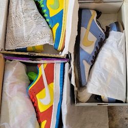 NIKE SB DUNK LOW & HIGH SIMPSON PACK HOMER MARGE BART
