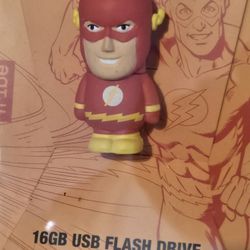 DC Comics Flash USB Thumb/ Flash Drive 16GB 
