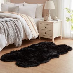Faux fur rug 3x5
