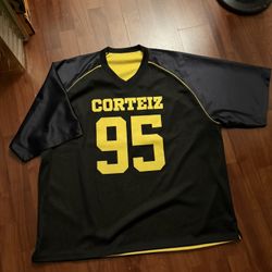 Corteiz Honey Blacks Reversible Mesh Jersey Unreleased Size XL