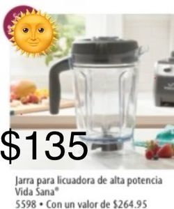 Vaso para licuadora  princess house