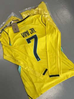 Nike Brazil Soccer Jersey Vini Jr. #7