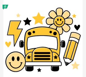 School buss cups design