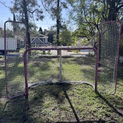 Hockey Goal Net Cage Training Backstop