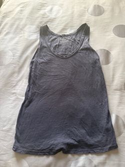 Navy Tank Top - Velvet