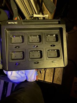 Retevis Radio/Walkie Talkie 6-bay Charging Station!  Only $45/firm