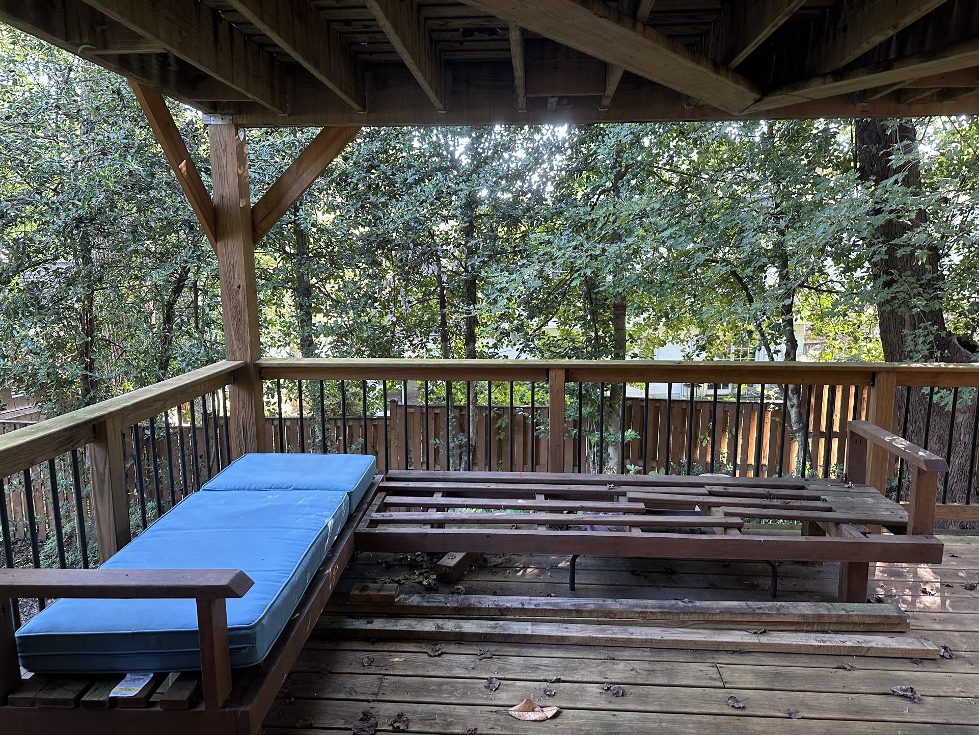 Free Bench Frame and Brand NewCushions