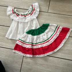 Toddler Girl Mexican Outfit