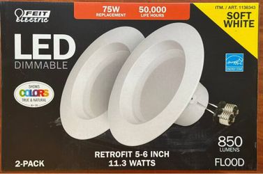 Brand-new 75W Bulb, 2 Counts