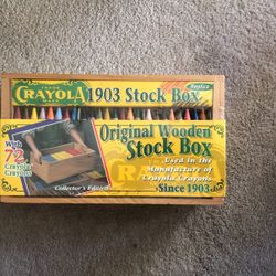 Crayola Crayons Replica 1903 Stock Box, 72 crayons