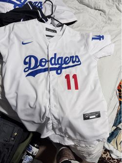 White size medium dodger jerseys