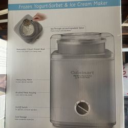 Cuisinart Frozen Yogurt And Ice Cream Maker