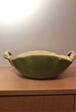 Ceramic, hand painted decorative bowl
