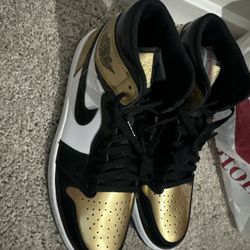 Air Jordan 1 Gold Toe Golf 