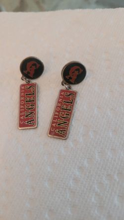 Vintage California Angels Earrinngs