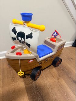 Little Tikes pirate ride along toy