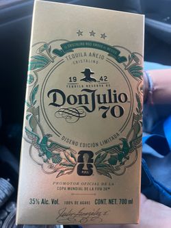 Empty bottle don Julio Mexico 2026 fifa