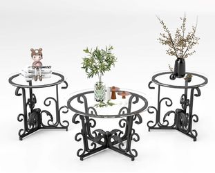 3 Piece Coffee Table Set 