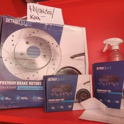 Kia / Hyundai Brake Pads / Rotos