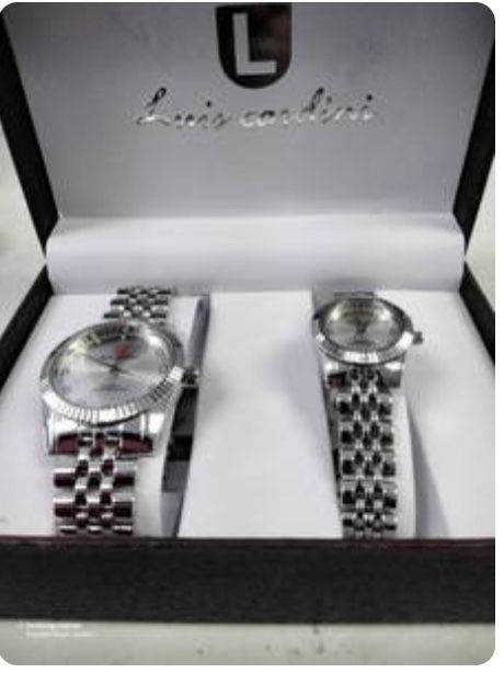 Luis Cardini His and hers Watch Set