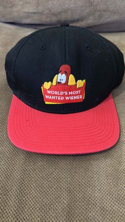 Y2K World's Most Wanted Wiener Hat