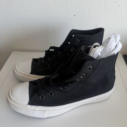 Black Converse All Star high top trainers sneakers size 7