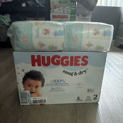 Huggies Snug & Dry And Pampers Diapers