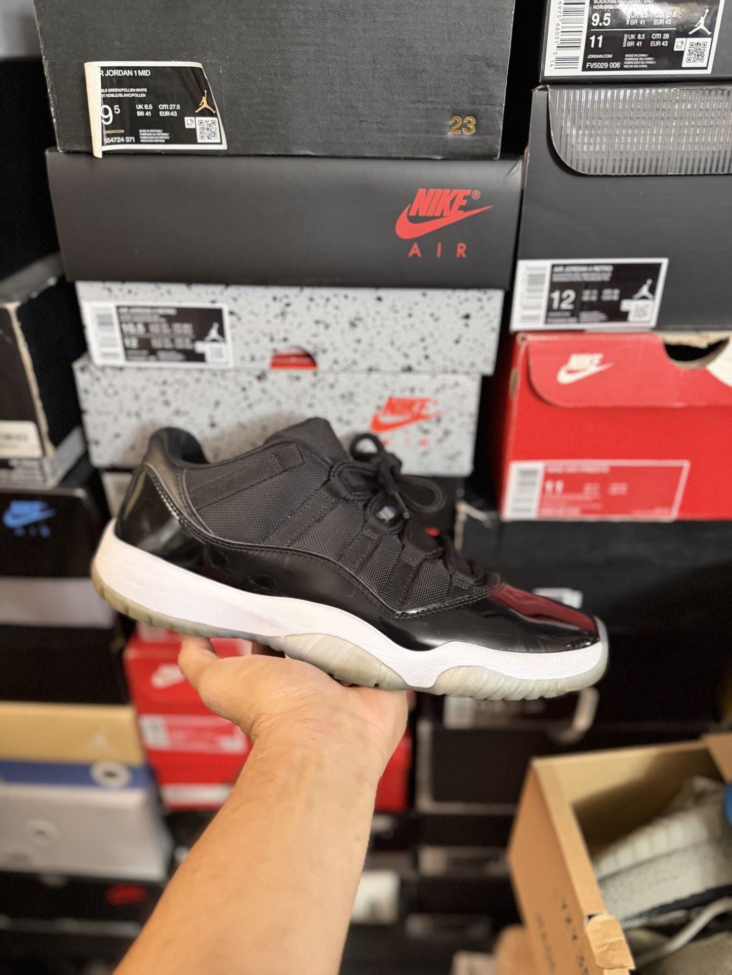 Jordan Space Jam 11 Lows size 10.5 USED