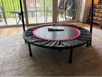 Exercise Trampoline with handle